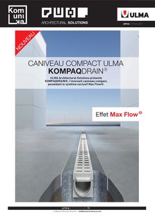 Catalogue ULMA - présentation des systèmes de Drainage