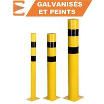 Poteaux de protection acier galva Diam 90 - 114 - 159mm | POTNJ