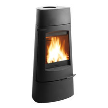 Poêle à bois en fonte 8 kW de puissance avec post combustion | Aratos 6453-44