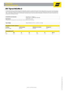 Fil cuivré allié à 1.0 de Mn | OK GASROD 98.70