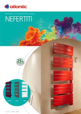 Sèche-serviettes tout électrique ou mixte | Néfertiti
