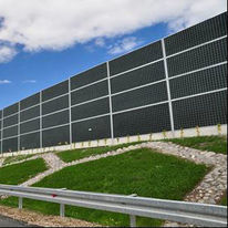 Ecran antibruit végétalisable pour bordures de routes et autoroutes | Ecran végétalisable