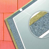 Complexe de doublage composite avec plaque de plâtre de finition | Polyplac Brick