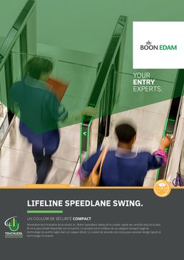 Couloir Rapide de Contrôle d'accès | Lifeline Speedlane Swing