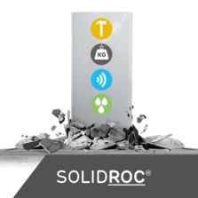 Plaque de plâtre très haute résistance pour cloison et contre-cloison | SINIAT SOLIDROC