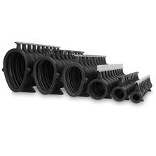 Caniveaux régulateurs de débit, à fente, de forte capacité en Polyéthylène pour la rétention et la régulation des eaux des grandes superficies | ACO Qmax