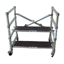 Échafaudage roulant | Cofrajunior en aluminium pliable