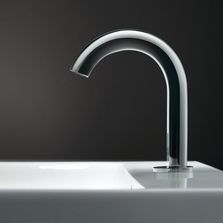 Robinetterie sur gorge de lavabo à déclenchement automatique | Geberit Piave