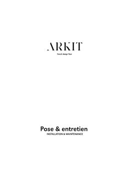 Dalles LVT de grand format antiglisse | Collection Arkit