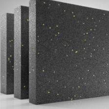 Panneau isolant en PSE graphité avec billes marqueurs jaunes pour ITE | Sto-Panneau Isolant Top31