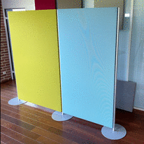Cloison acoustique sur poteaux | TEMPO Mobile