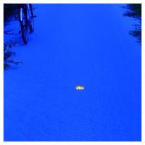 Plot solaire autonome connecté Bluetooth pour balisage extérieur | Crystal PLRE 2