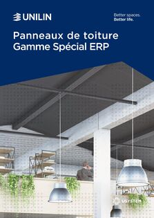 Catalogue Brochure Usystem Spécial ERP - panneaux de toiture