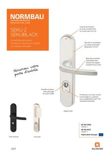 NORMBAU Ensembles blindés SEKU 2017