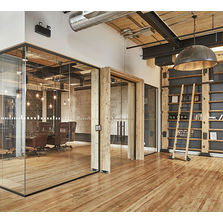 Cloison vitrée à ossature aluminium affinée | H Transparence