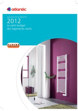 Radiateur sèche-serviettes jusqu'à 1 000 watts | 2012