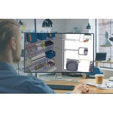 Logiciel pour implantation d'armoires électriques | SEE Electrical 3D Panel