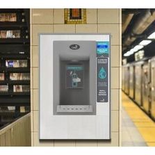 Fontaines à eau et remplisseuses de gourdes murales, écologiques et sans contact | OASIS