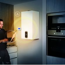 Chaudière gaz à condensation connectée très haut rendement | Link