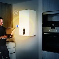 Chaudière gaz à condensation connectée très haut rendement | Link