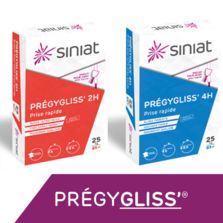 Enduit de jointoiement mixte pour collage et finition | SINIAT PRÉGYGLISS'