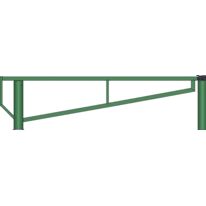 Barrière pivotante | Barrière grande largeur renforcée à volet pour contrôle d'accès