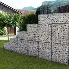 Gabion plat sans surcharge pour murs de soutènement | GABION-KIT OPTIMIZED