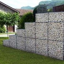 Gabion plat sans surcharge pour murs de soutènement | GABION-KIT OPTIMIZED