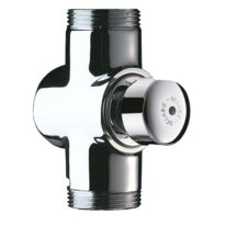 Système de chasse d'eau TEMPOCHASSE pour WC MM1''14 rob. de chasse apparent tempo. ~7sec | Réf. 760000