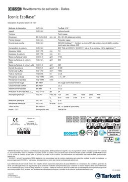 Dalle de moquette | DESSO Iconic 