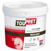 Enduit de rebouchage et lissage en une passe | Toupret Redlight