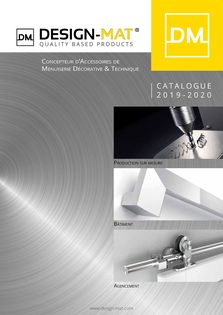 Catalogue quincaillerie de bâtiment et d'agencement DESIGN-MAT