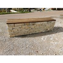 Banquette extérieure | ECOmuret France by MOD'STONE