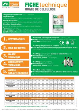 Ouate de cellulose en vrac par soufflage ou insufflation | Igloo France