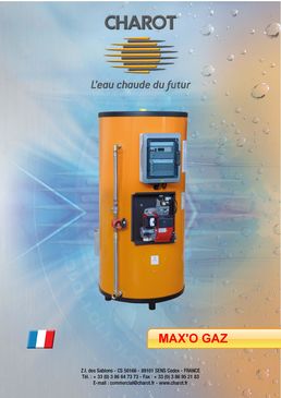 Générateur à gaz pour la production d'ECS | MAX'O GAZ