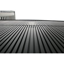 Feuilles et bobines en zinc prépatiné gris foncé pour couvertures et bardages | elZinc Graphite