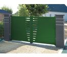 Piliers de clôture en béton à inserts métalliques |  Platinum ou Steel&#039;in