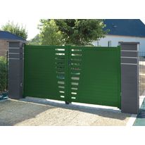 Piliers de clôture en béton à inserts métalliques |  Platinum ou Steel'in