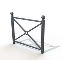 Barrière de ville Arcachon - Tête boule