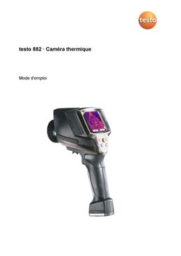 Caméra thermique à résolution d'image polyvalente | Testo 882