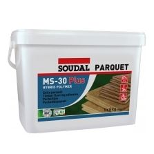 Colle polymère spatulable pour parquet – Soudal | MS-30 PLUS