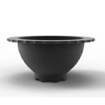 Jardinière de ville ronde en fonte Barcelona