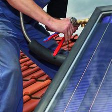 Capteur solaire plan en aluminium haut rendement | Zelios CF 2.0-1 RF