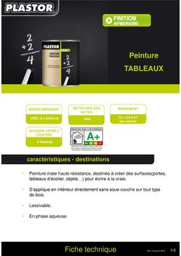 Peinture effet tableau | PLASTOR 