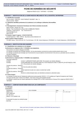 Huile parquet aspect mat ou brut pour protection des bois intérieurs | AQUANAT 