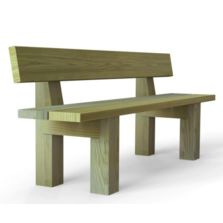 Banc public Campagnard