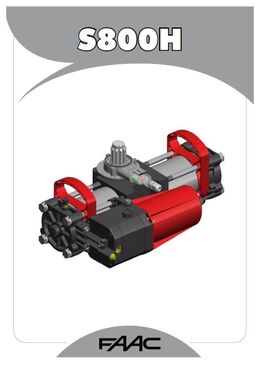Moteur pour portail coulissant jusqu'à 800 kg