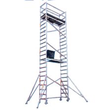Échafaudage simple largeur | Coffralu 300 en aluminium serti à froid