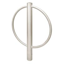 Arceau vélo inox rond