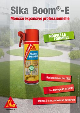 Mousse expansive pour travaux de calfeutrement et d'isolation | Sika Boom-E